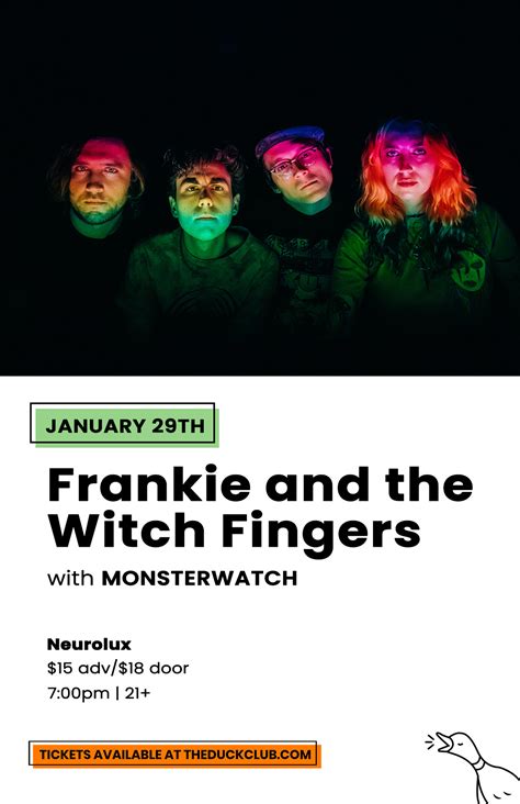 Frankie and the witch fingers setlist